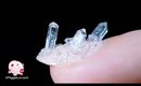 Rock crystal/quartz nail art tutorial