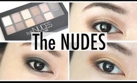 Maybelline The NUDES Palette Review & Tutorial