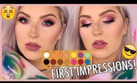 Life's A Drag Palette 💕😜 GRWM Experimenting With Makeup!