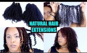 The Most REALISTIC Looking NATURAL HAIR CLIP-IN EXTENSIONS! ⇢ Install & Blend | HerGivenHair