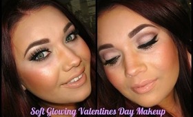 Day 3: Soft Glowing Valentines Day Makeup