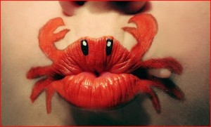 Crab got ya lip? Lol. ;)  