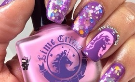 Lime Crime Unicorn Nail by The Crafty Ninja