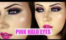 Hot Pink Halo Smokey Eyes ♥