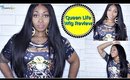 AFFORDABLE VIRGIN  BRAZILIAN  LACE FRONT WIG TUTORIAL ☆ Queen Life