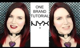 One Brand Tutorial Nyx Cosmetics | Drugstore Affordable Cruelty free
