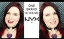One Brand Tutorial Nyx Cosmetics | Drugstore Affordable Cruelty free