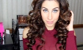 Easy Holiday Voluminous Curls