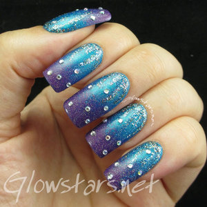 Read the blog post at http://glowstars.net/lacquer-obsession/2015/10/glitter-bomb-gradient/