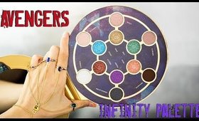 Marvel Avengers Infinity War Eyeshadow Palette || Swatches & First Impressions