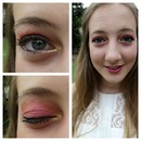 Pink/Orange Eyeshadow