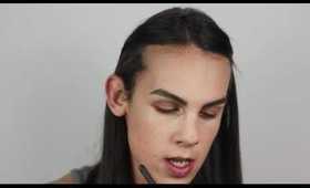 TUTORIAL: Orange Accent Runway Makeup