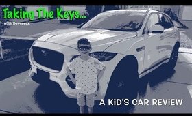 Taking The Keys Episode 3 | Jaguar F-Pace 3.5T R-Sport | A Kid's Car Review