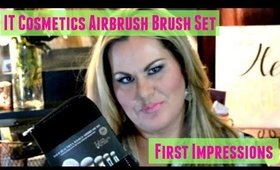 It Cosmetics Airbrush 101 Brush Set First Impression