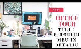 OFFICE TOUR: Biroul meu - organizare si depozitare | #acasanoastra