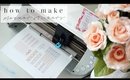 DIY How to Make Happy Planner Stickers with Silhouette! | FREE Downloads | Charmaine Dulak