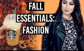 Fall Essentials: Fall Fashion, Makeup, Food