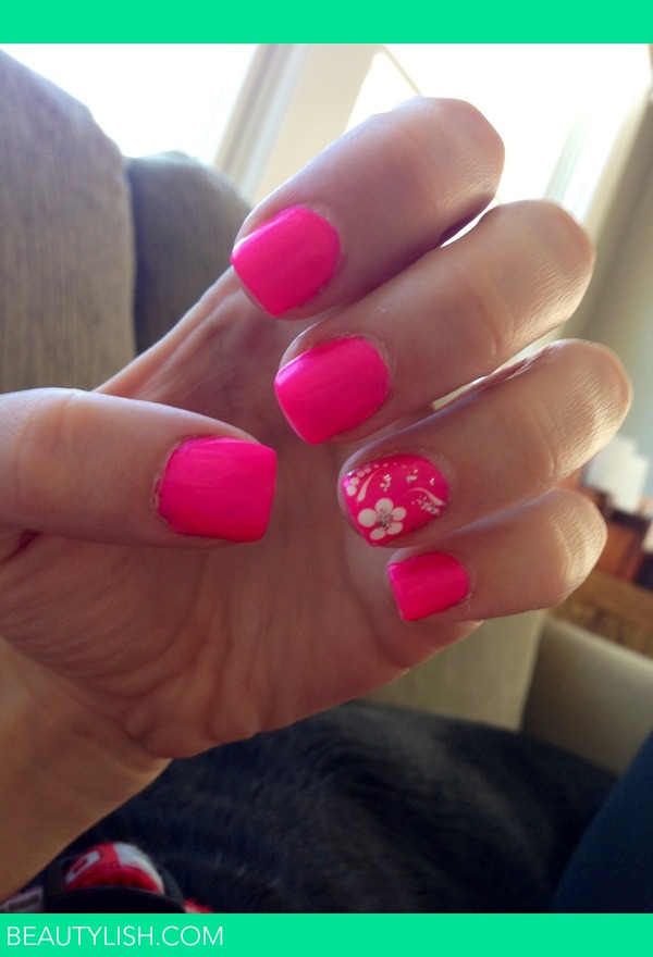 Share more than 153 fluorescent pink nails best