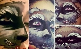 Guardians of the Galaxy Rocket Raccoon Face Paint