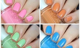 Essie Resort 2016 Collection Live Swatch + Review!