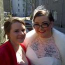 Me and 1 of my bridesmaids! <3