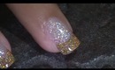Gold Shimmer Nail Art :::... Jennifer Perez of Mystic Nails ☆