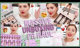 FREE STUFF BEAUTY GURUS GET SENT + Giveaway 💰💝 PR Unboxing