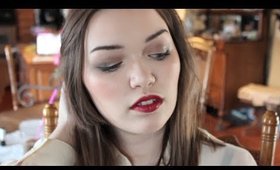 Glam Holiday Makeup Tutorial ft. Morphe 35k Palette!