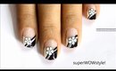 French Tip - Fimo Flower ❤ Cute Nail Art Fimo Cane Nail Designs Tutorial