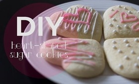 14 Days of Valentine (Day 2) ♡ Heart-Shaped Sugar Cookies