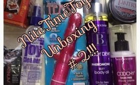 NiteTimeToys Unboxing #2!! 18+ ONLY PLEASE!