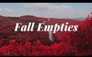 Fall Empties 2017