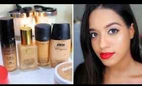 Top 5 Foundations For Indian Skin Tone | 2017 Favourites