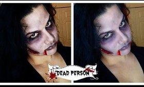 Easy Halloween Tutorial ♡ "Dead Person"