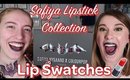 SAFIYA x COLOURPOP LIPSTICKS 💄 Lip Swatches & Review