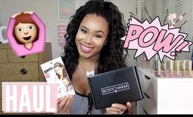 Scunci Hair and Body Tattoos (DEMO) & BoxyCharm Unboxing September! (TRY-ON HAUL)!