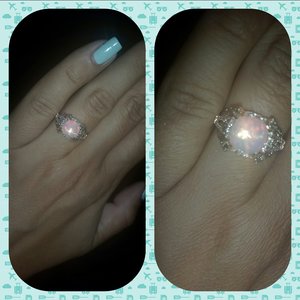 LeVian 2017 stone of the year opal with a bath of beautiful diamonds from my honey???