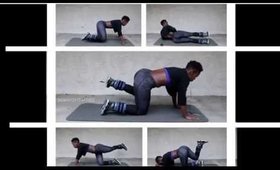 Home BOOTY workout! ways to get a BIG BOOTY