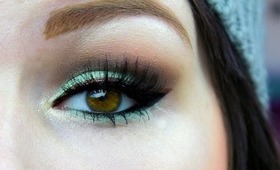 Get Ready With Me Chocolate Mint Eyes Using Lancome Mint Jolie Color Design Palette