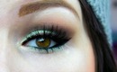 Get Ready With Me Chocolate Mint Eyes Using Lancome Mint Jolie Color Design Palette