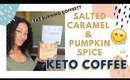Salted Caramel & Pumpkin Spice Keto Coffee | Fat Burning Coffee | Jessika Fancy
