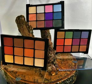 As you can tell Viseart are my Holy Grail of eye shadows. You can use them for everything brows, shadow, blush, highlight & contour. Day or Night Viseart is what would I grab for first. Viseart Warm Mattes, Dark Mattes & Bridal Satin.  :)