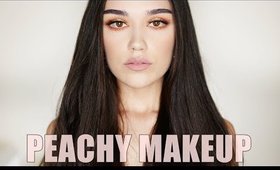I 🍑 Peach makeup tutorial