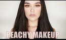 I 🍑 Peach makeup tutorial