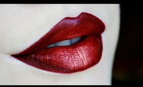 Marsala Ombre Lips Tutorial