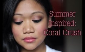 Summer Inspired: Coral Makeup