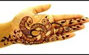 How To Make Peacock Henna/Mehndi Design | Step By Step Tutorial