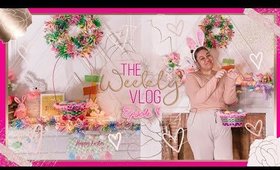 Decorating For Spring & Easter & Tour of My Living Room // Weekly Vlog (Ep. 8) | fashionxfairytale