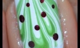 Water Marble Christmas Tree