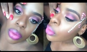 Pretty In Pink Breast Cancer Awareness Makeup